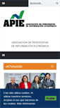 Mobile Screenshot of apie.es