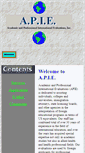 Mobile Screenshot of apie.org